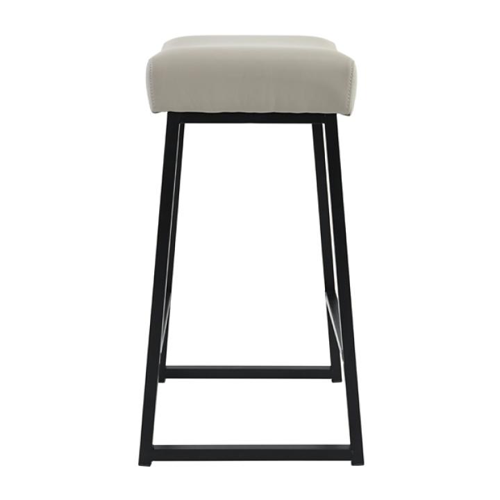 Stone Faux Leather Counter Stools, Set of 2