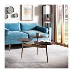Retro 3-Circle Accent Table