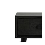 Zanda Black Pinewood Accent Table