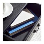 Emory Black Single Drawer Accent Table