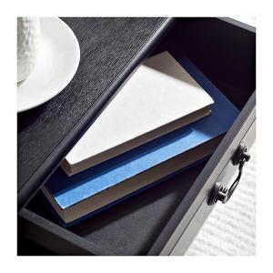 Emory Black Single Drawer Accent Table