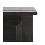 Emory Black Single Drawer Accent Table