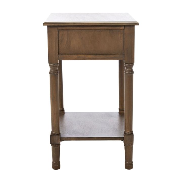 Emory Natural Single Drawer Accent Table