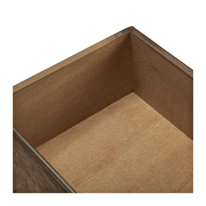 Emory Natural Single Drawer Accent Table