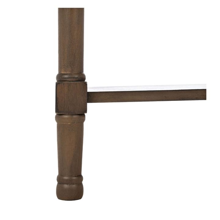 Emory Natural Single Drawer Accent Table