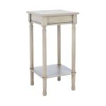 Tilley Beige Classic Square Accent Table