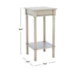Tilley Beige Classic Square Accent Table