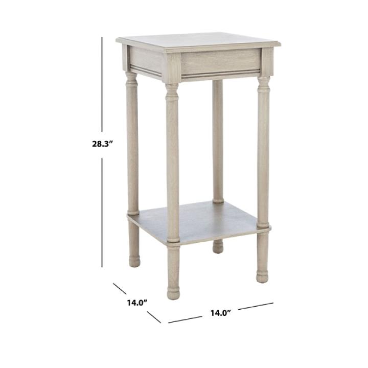 Tilley Beige Classic Square Accent Table