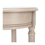 Greige Tegan Round Accent Table