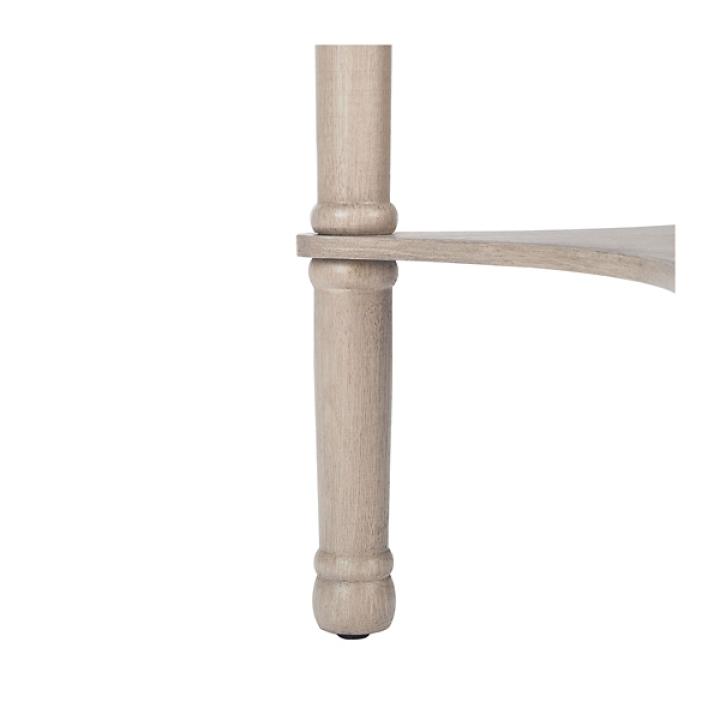 Greige Tegan Round Accent Table