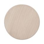 Greige Tegan Round Accent Table