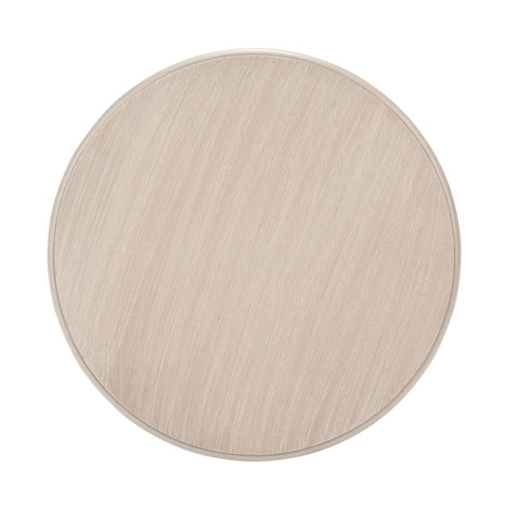 Greige Tegan Round Accent Table