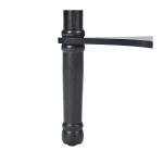 Black Tegan Round Accent Table