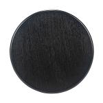 Black Tegan Round Accent Table