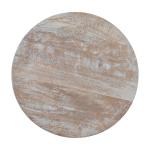 Graywash Mango Wood Top Accent Table