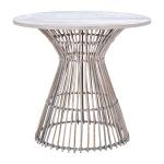 Graywash Mango Wood Top Accent Table