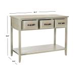 French Gray Ainsley Console Table
