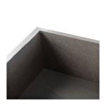 Dove Gray Turned Leg Rustic Console Table