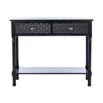 Onyx Raised Texture Diamond Console Table
