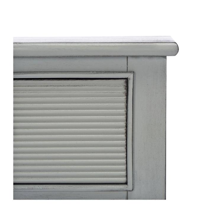 Distressed Gray Ronan 2-Drawer Console Table