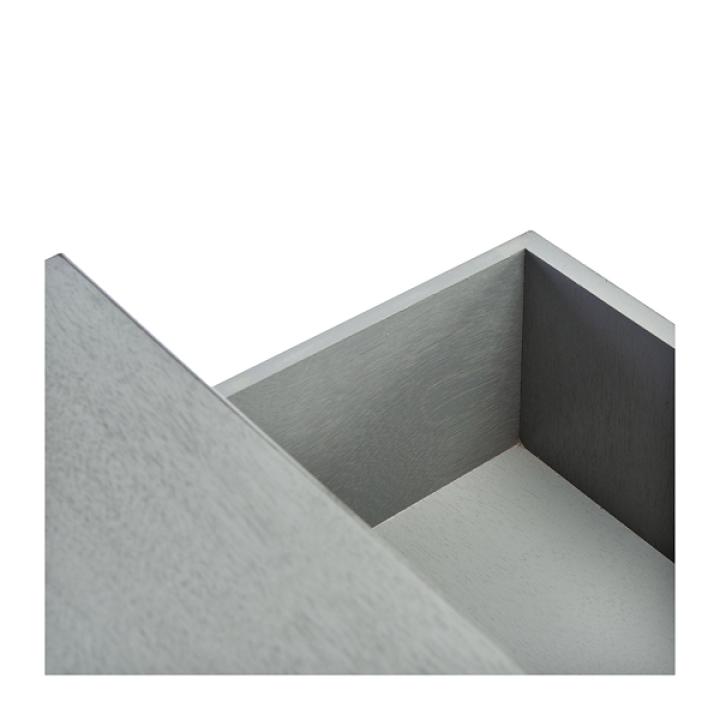 Distressed Gray Ronan 2-Drawer Console Table