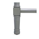 Distressed Gray Ronan 2-Drawer Console Table