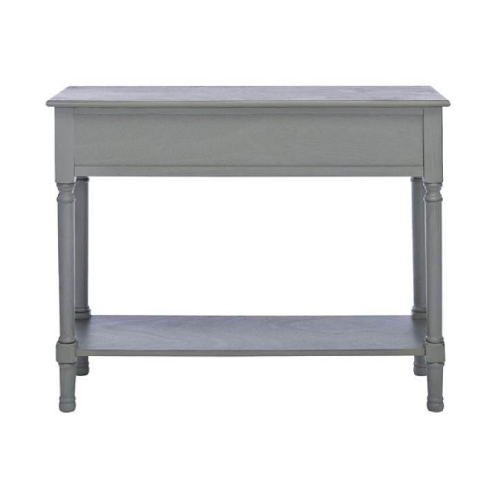 Distressed Gray Ronan 2-Drawer Console Table