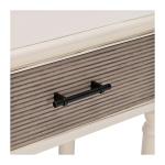 Distressed Natural Ronan 2-Drawer Console Table