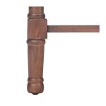 Modern Brown Carved Accent Console Table