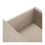 Natural Textured 2-Drawer Console Table