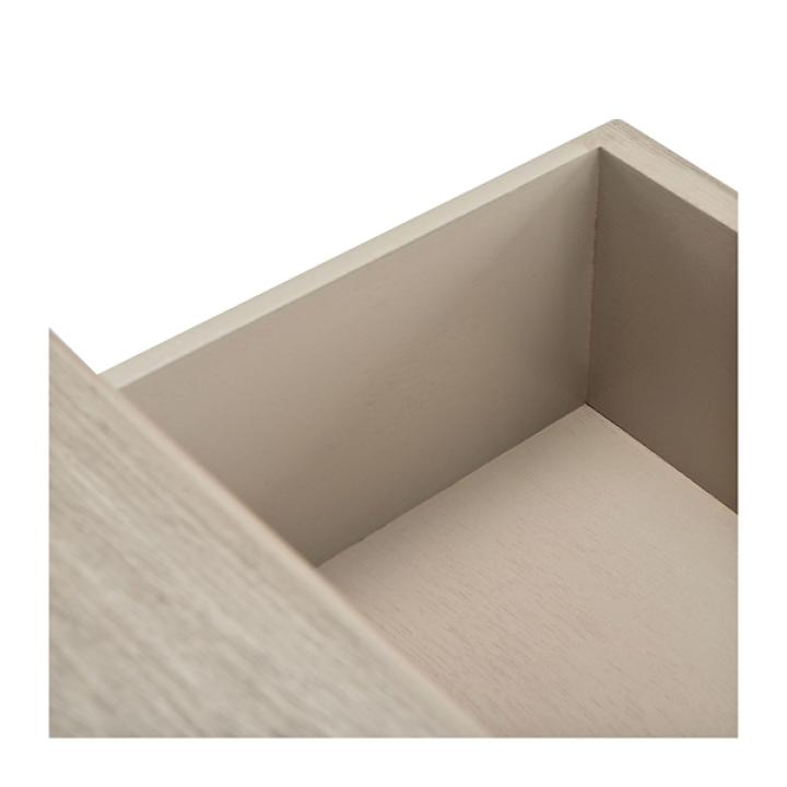 Natural Textured 2-Drawer Console Table