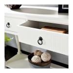 Irma White Textured Drawers Console Table