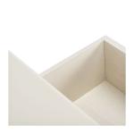 Irma White Textured Drawers Console Table