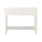 Irma White Textured Drawers Console Table