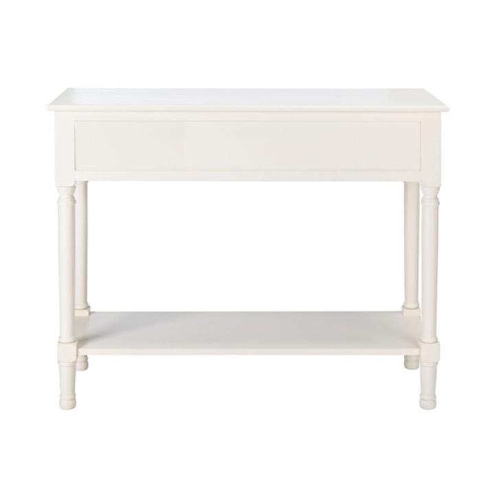 Irma White Textured Drawers Console Table