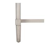 Rivera White Carved Rustic Console Table