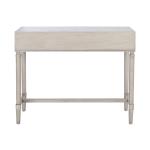 Rivera White Carved Rustic Console Table