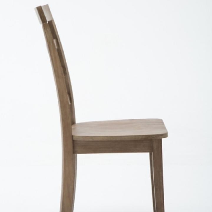 Wire Brushed Natural Dining Chairs, Set of 2