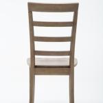 Wire Brushed Natural Dining Chairs, Set of 2