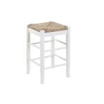 Cream Handwoven Counter Stool