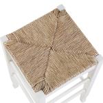 Cream Handwoven Counter Stool