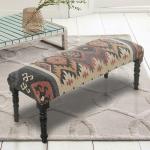 Multicolor Southwestern Geometric Bench