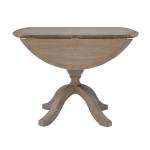 Gray Wash Drop Leaf Dining Table
