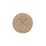 Woven Seagrass Walnut Wood Swivel Counter Stool