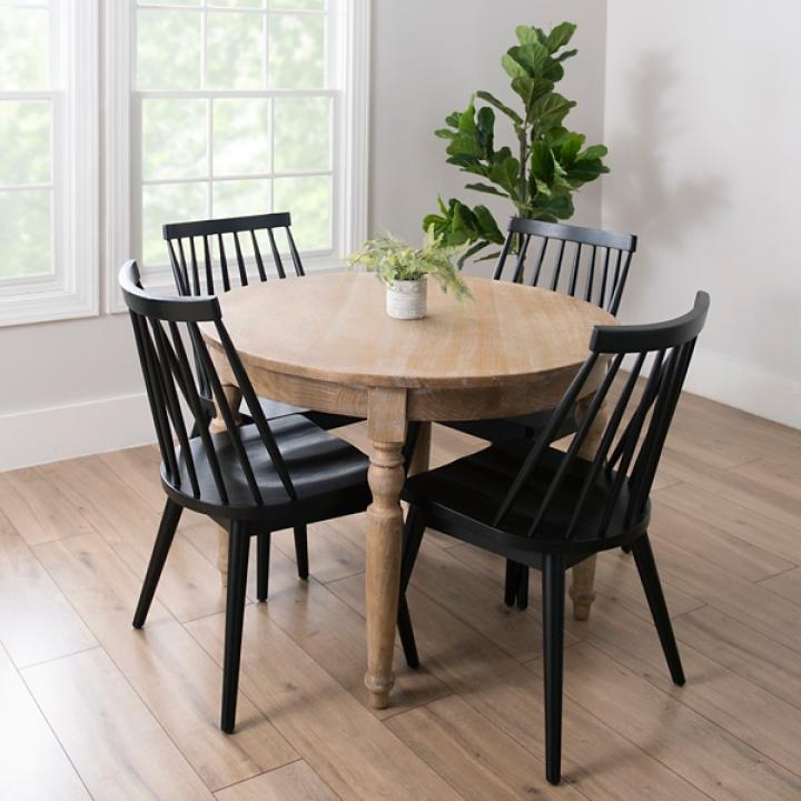 Black Windsor Dining Chair