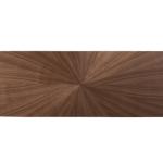 Walnut Brown Wood Frame Splayed Legs Console