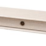 Arielle Whitewash Farmhouse Console Table