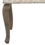 Whitewashed Kubu Rattan Dining Chairs, Set of 2