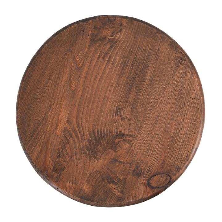 Reclaimed Pine Wood Adjustable Counter Stool