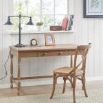 Martha Stewart Natural Wood Turned Legs Desk